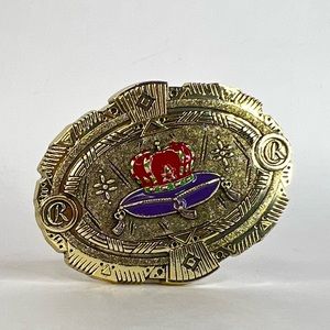 Crown Royal gold belt buckle